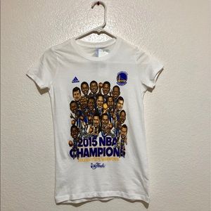 Adidas - GSW caricature tee